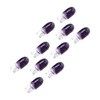 Car 20 x Purple Halogen Clear Glass Instrument Light Bulbs (5W)