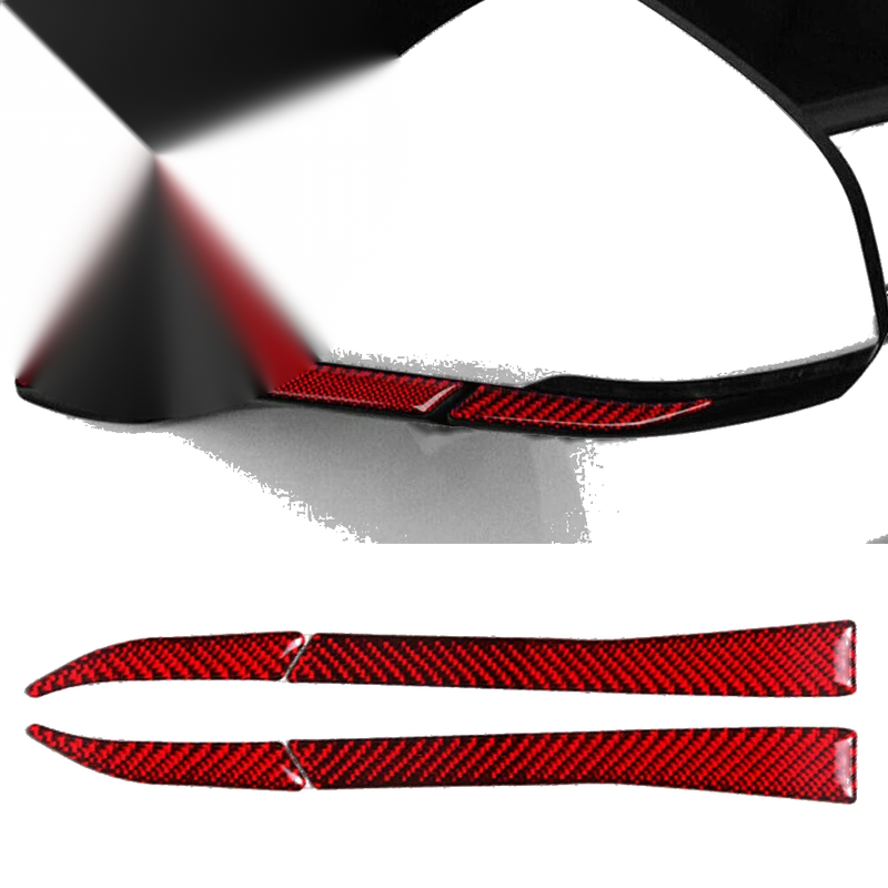 Ford Mustang 4 x Carbon Fiber Rearview Mirror Covers (2015-2019)