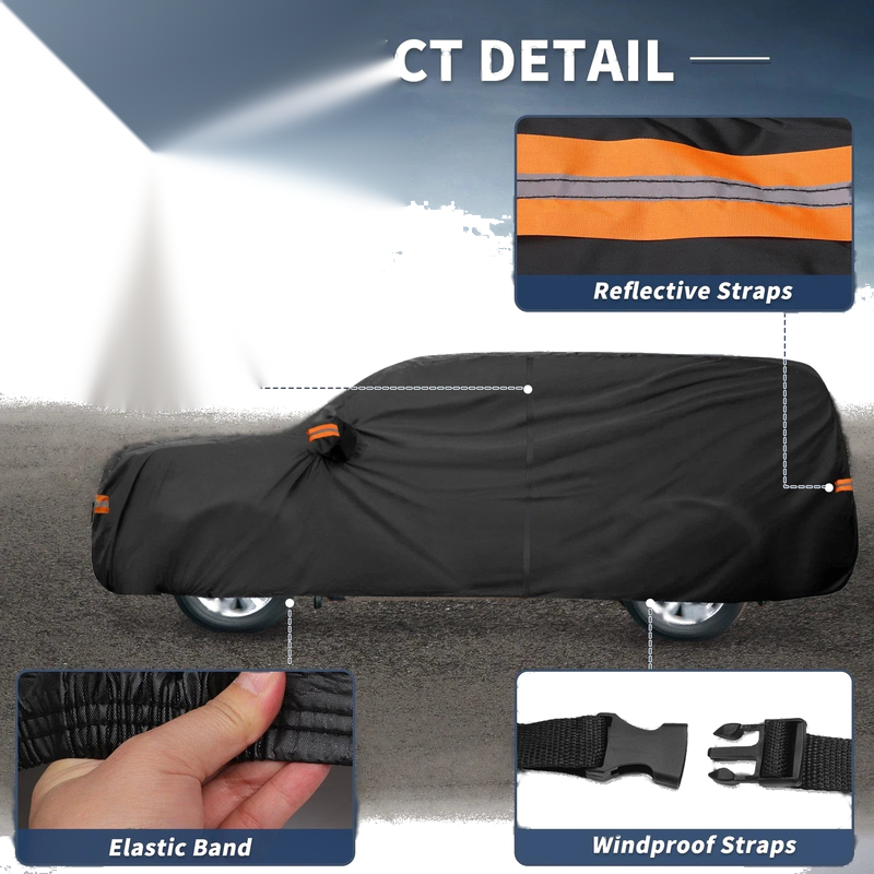 Lexus TX Waterproof Aluminum Film Car Cover (2023)
