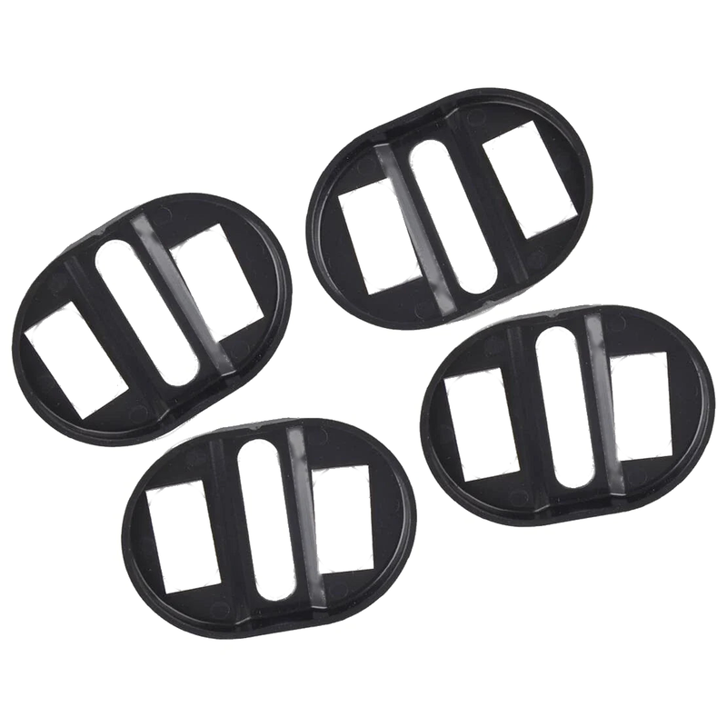 Carbon Fiber Style Universal Car Exterior Door Lock Keyhole Cover Trim