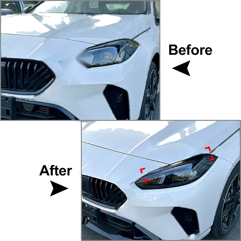 BMW 1 Series 2 Series Headlight Eyebrow Eyelids Cover Trim (2024-2025)