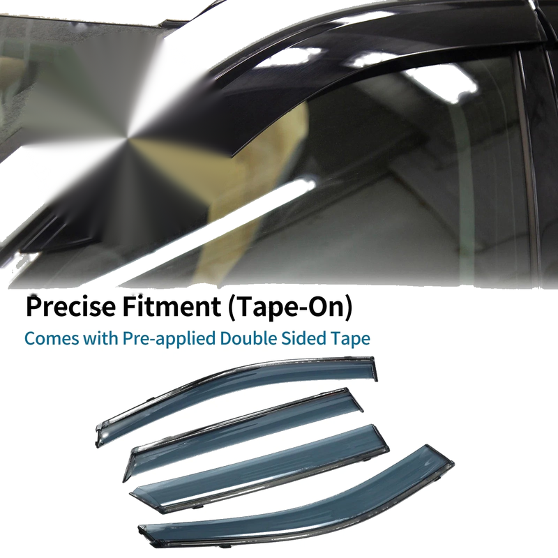 Hyundai Santa Fe 2013-2018 Side Window Vent Visors Window Deflectors