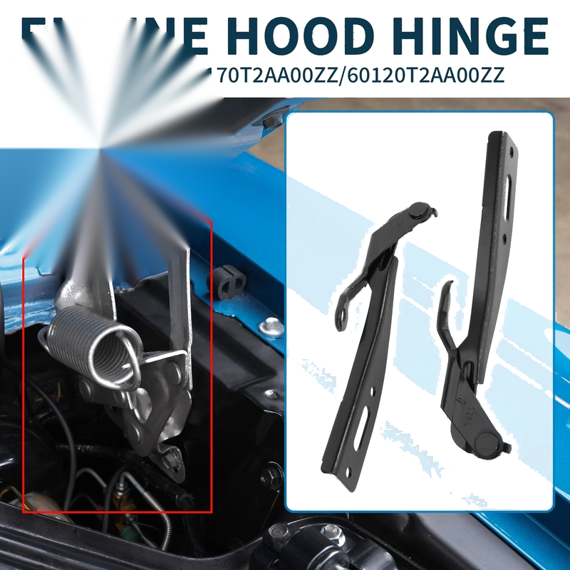 Honda Accord 2013-2017 Front Bonnet Bracket 2 x Covers Hood Hinges