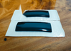 2021-2023 Toyota Sienna ABS Black 2 x Inner Door Handle Cover Trim (2021-2023)