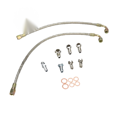 Nissan Y60 GQ Patrol RD28T TD04L Braided Turbo Water Line Kit