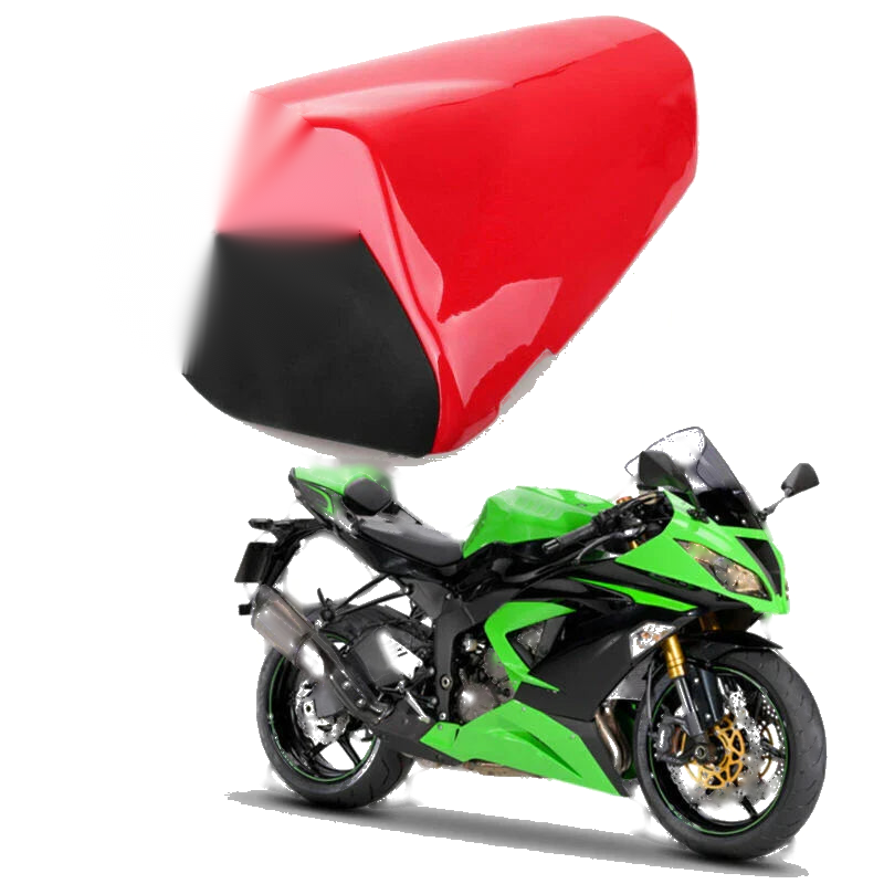 Kawasaki ZX6R ZX 636 (2009-2018) Red Pillion Seat Cover