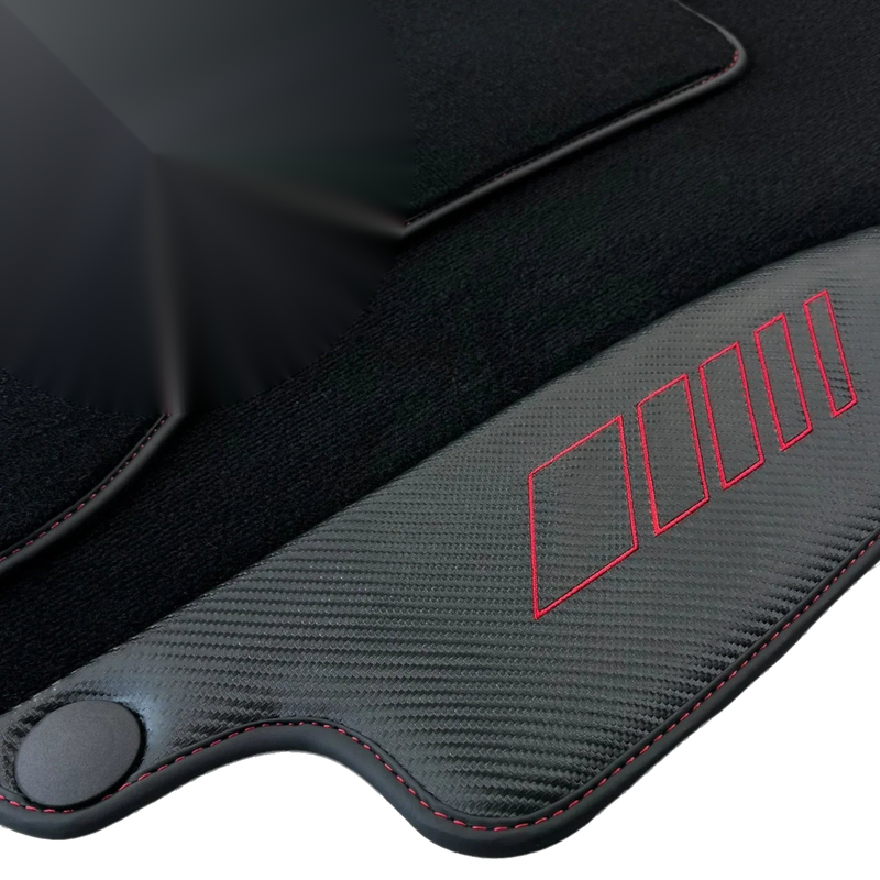 Mercedes Benz C S206 Wagon (2021-2023) with Carbon 2 x ER56 Floor Mats