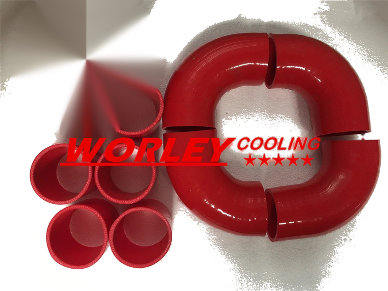 QLD 600x300x70mm Front Mount Intercooler Kit