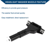 Honda Civic (2005-2011) 1 x Black Front Driver Side Headlight Washer Nozzle