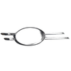 Mercedes-Benz E320 E350 E550 E63 Fog Light Grills Chrome Trim (2007-2009)