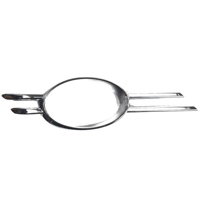 Mercedes-Benz E320 E350 E550 E63 Fog Light Grills Chrome Trim (2007-2009)