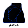 BMW 6 Series M6 F12 Convertible AutoWin Black Floor Mats (2012-2018)