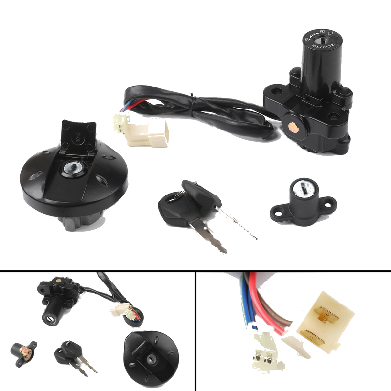 Yamaha XT660 XT660 R / X 04-11 Generic Ignition Switch Seat Gas Cap Cover Lock Key Set