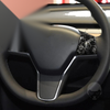 Tesla Model 3 / Y Forged Carbon Fiber Steering Wheel Button Cover Trim