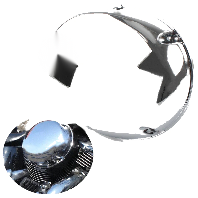 Honda Shadow ACE VT400 VT750 Air Intake Cleaner Filter Cover Chrome (1997-2003)