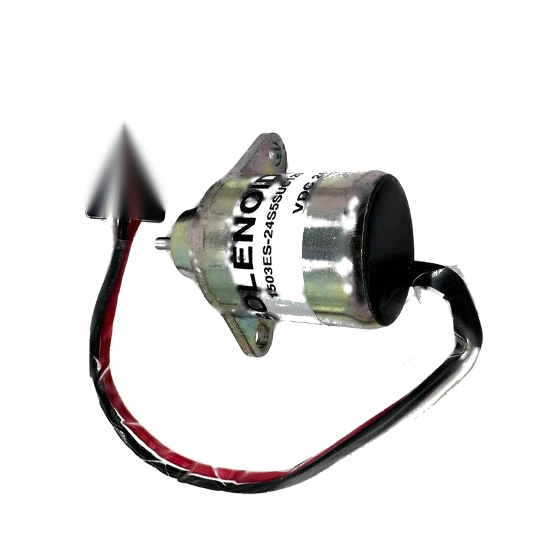 Yanmar 4TNV98 4TNV94 24V Fuel Stop Solenoid Valve