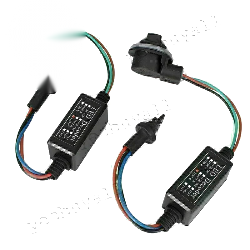 Car Anti Hyper Blink Flash Error Cancel 3157B LED Decoder Adapter