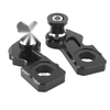 Honda CB650F Blue Swingarm Spools Sliders (2014-2018)