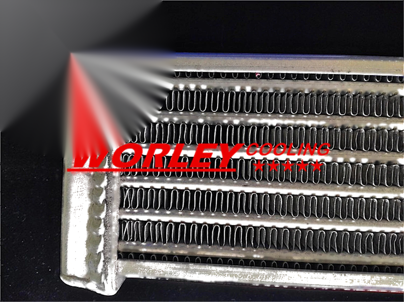 Mazda RX2 RX3 RX4 RX5 Aluminum Radiator & Shroud (1970-1985)