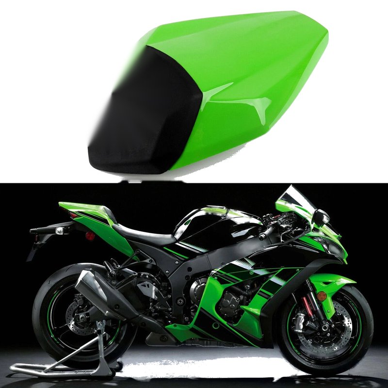 Kawasaki Ninja ZX10R (2016-2024) Green Rear Seat Cover