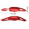 Hyundai Elantra Sport (2017-2019) Aluminum Red Steering Wheel Paddle Set