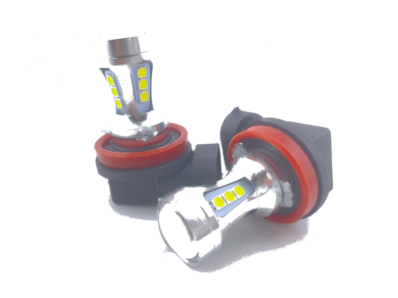 Nissan E51 E52 Elgrand Hi-Power White HID Look LED Fog Light Bulbs (2002-2019)