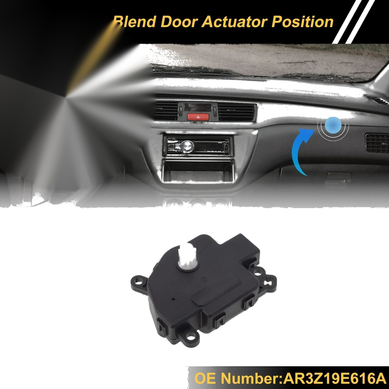 Ford Mustang HVAC Heater Blend Door Actuator (2011-2014)