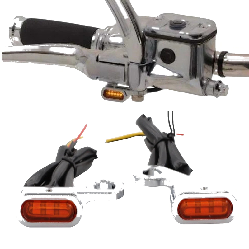 Harley Sportster 883 1200 Front Turn Signal Lights 2 x (2004-2020)