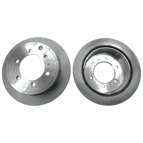 Toyota Landcruiser HZJ73 HZJ75 FZJ75 2 x Rear Disc Brake Rotors (1990-2007)