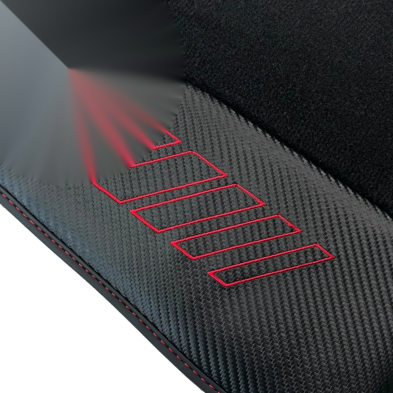 Mercedes-Benz GLS-Class X166 (2016-2019) with Carbon Black Floor Mats
