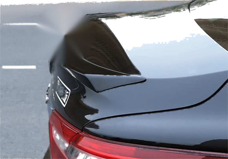 2018-2024 Toyota Camry Sedan Glossy Black Rear C Style Spoiler Wing (2018-2024)