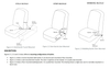 Toyota Camry SV32 Sedan Rear Retractable Seat Belts (1990-1993)