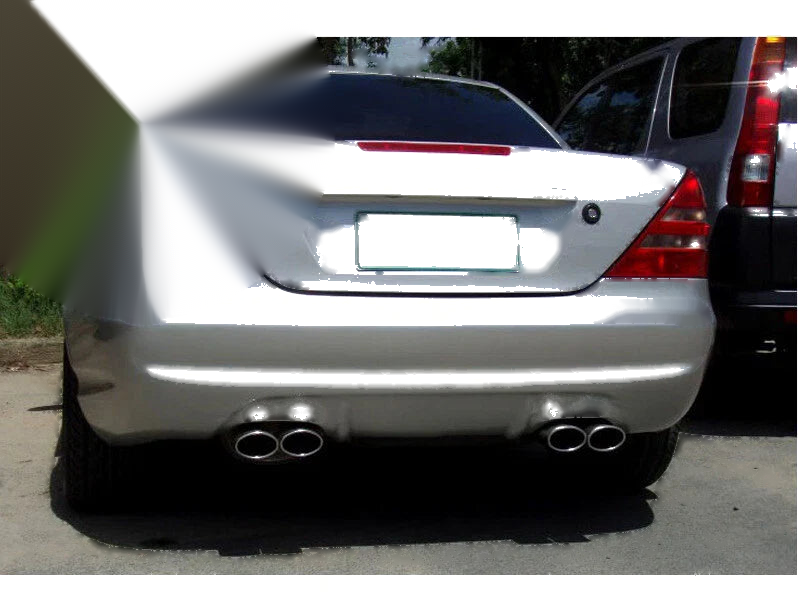 Mercedes Benz SLK R170 Chrome Boot Lid Handle Cover (1996-2000)