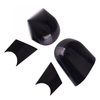 Jeep Wrangler Gladiator Carbon Fiber Side Mirror Base Cover Trim