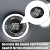 Dodge Charger Challenger Engine Start Stop Push Button Cover Kit (2015-2023)