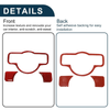 Mercedes-Benz A B C E G Class Auto Headlight Switch Cover Sticker (2013-2023)