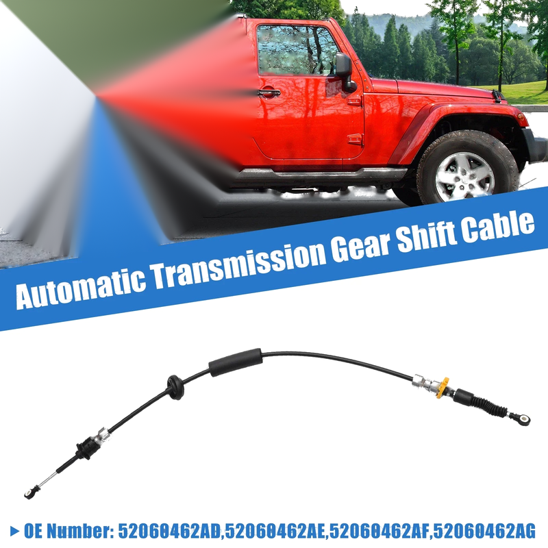 Jeep Wrangler Auto Transmission Gear Shift Cable (2007-2011)