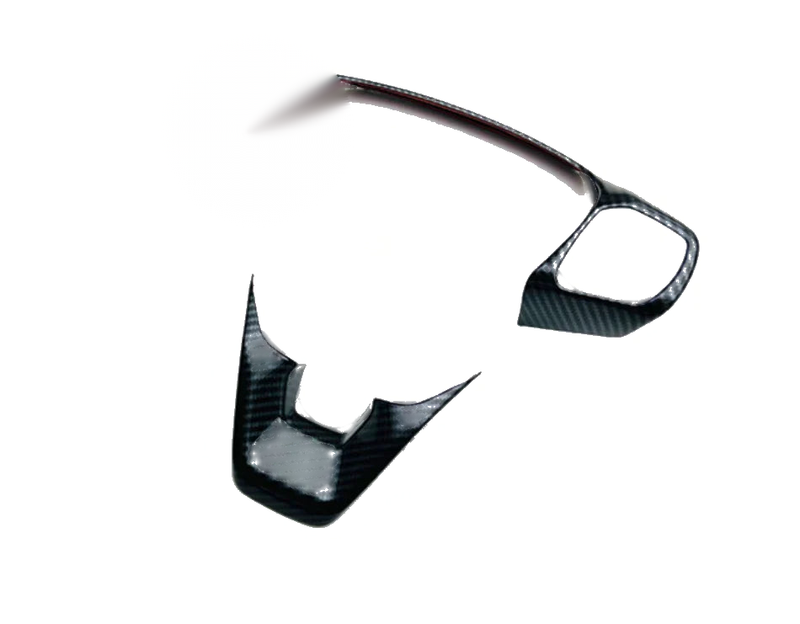 Ford Bronco Sport ABS Carbon Fiber Steering Wheel Lid Cover Trim (2021-2023)