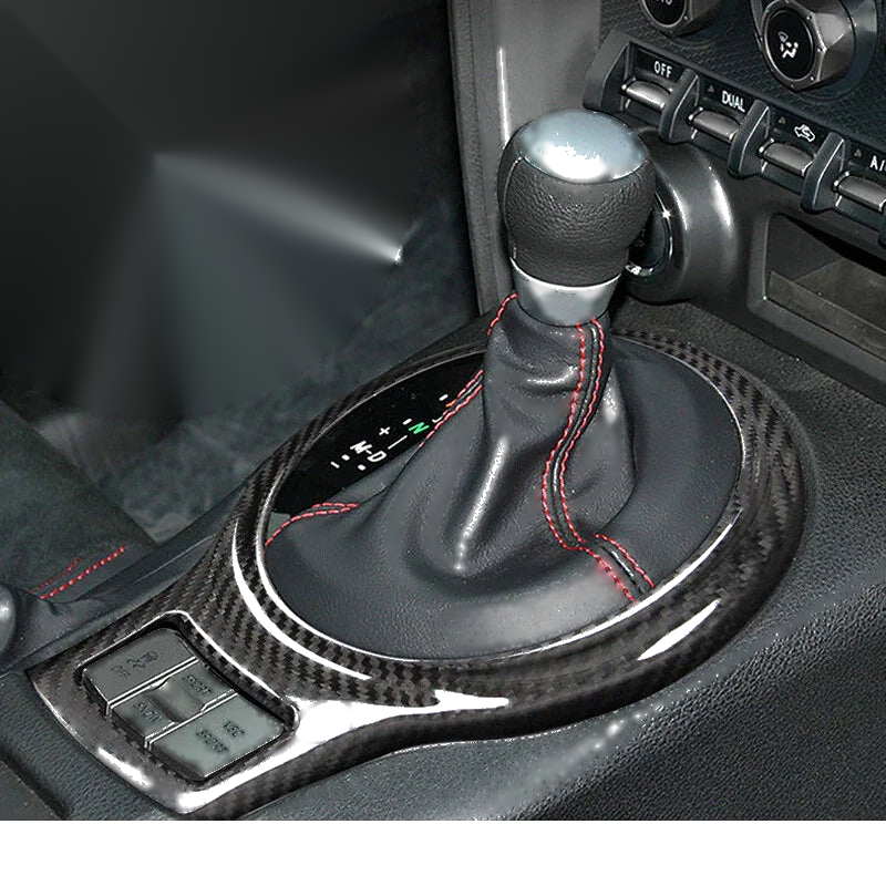 Toyota 86 Subar BRZ Carbon Fiber Trim Center Console Gear Shift Surround Fit