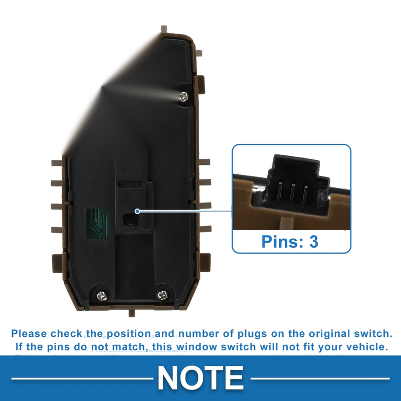 Mercedes-Benz S450 Power Window Switch (2018-2023)