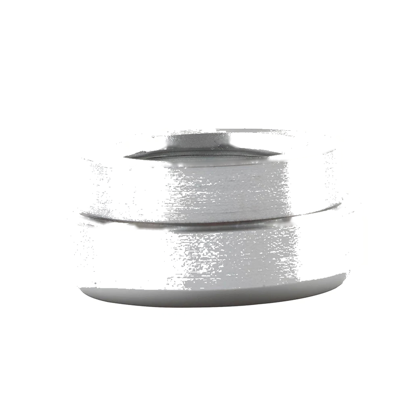 Make & Model 3/8" NPT Silver Aluminum Weld On Flange Fuel Fitting