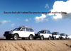 Landcruiser PRADO GX 120 (No ABS, Standard height) Brake Line Kit (2002-2010)