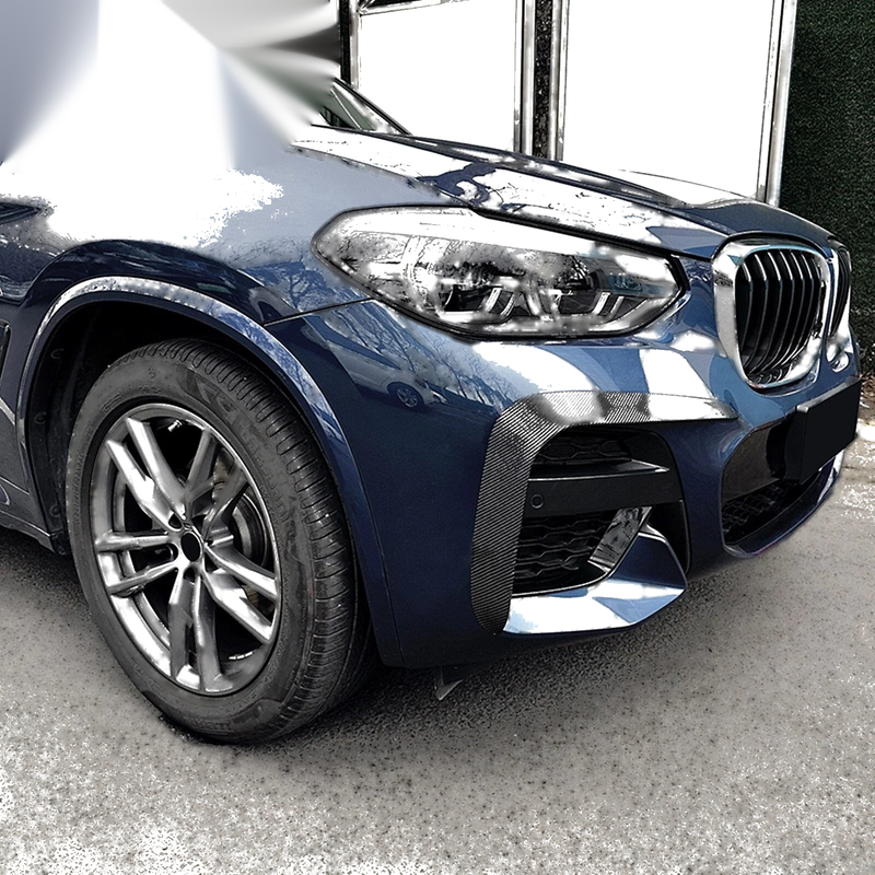 BMW X3 X4 G01 G02 2 x Front Bumper Side Air Vent Trim (2018-2021)