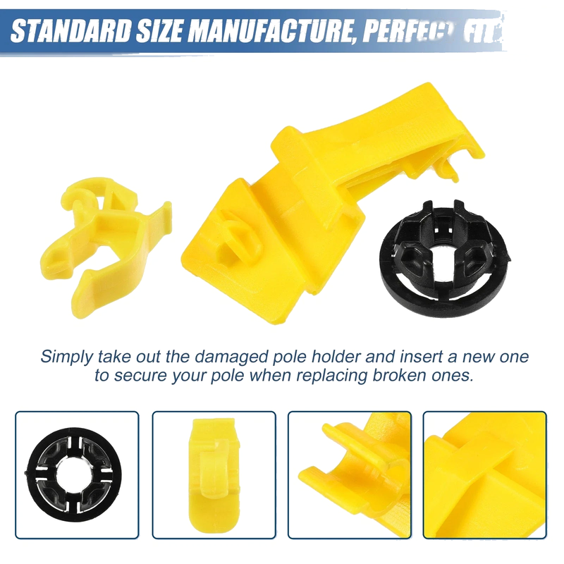 Ford Hood Prop Rod Holder Clips (W713903S300)