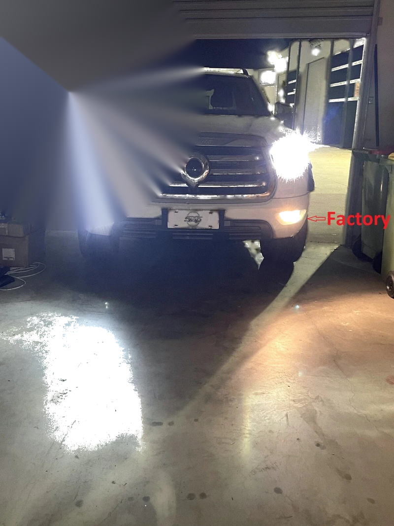GWM Cannon HiPower HID White LED Fog Light Bulbs (2020-Present)