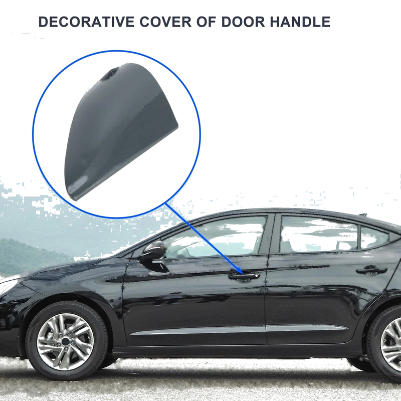 Hyundai Elantra MK7 (2020-2023) Gray Front Left Door Handle Cover