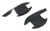 Mitsubishi Triton L200 Carbon 2 x Door Handle Bowl Covers (2006-2014)