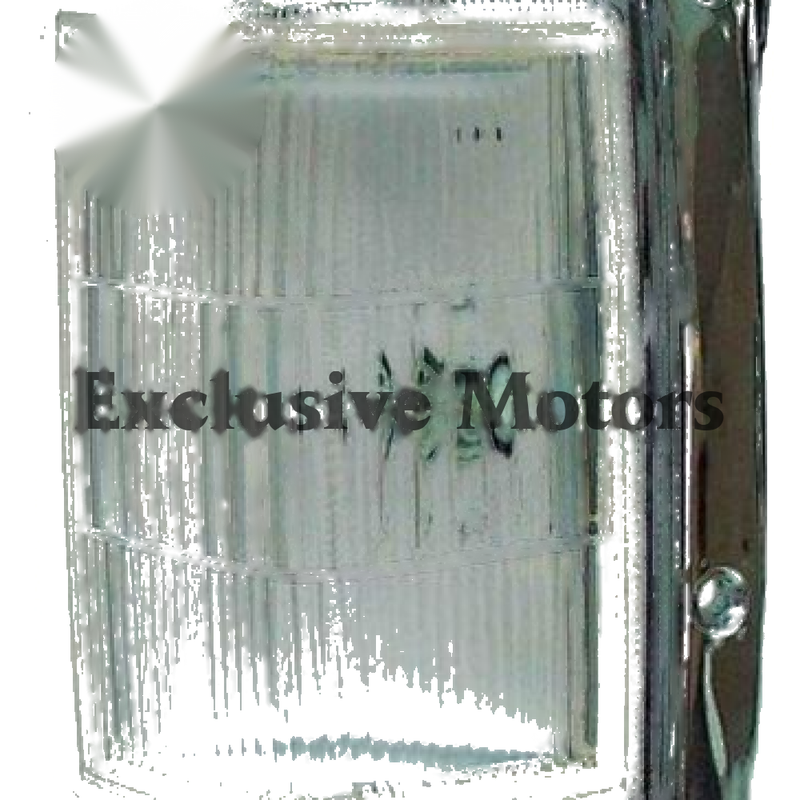 Nissan Terrano Left-Hand Corner Light, Chrome (1986-1994)