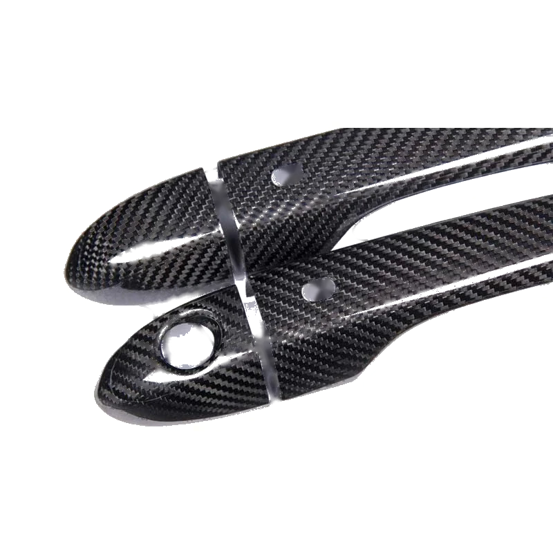 Real Carbon Fiber Exterior Door Handle Cover Trim Fits Maserati Ghibli 2013-2017