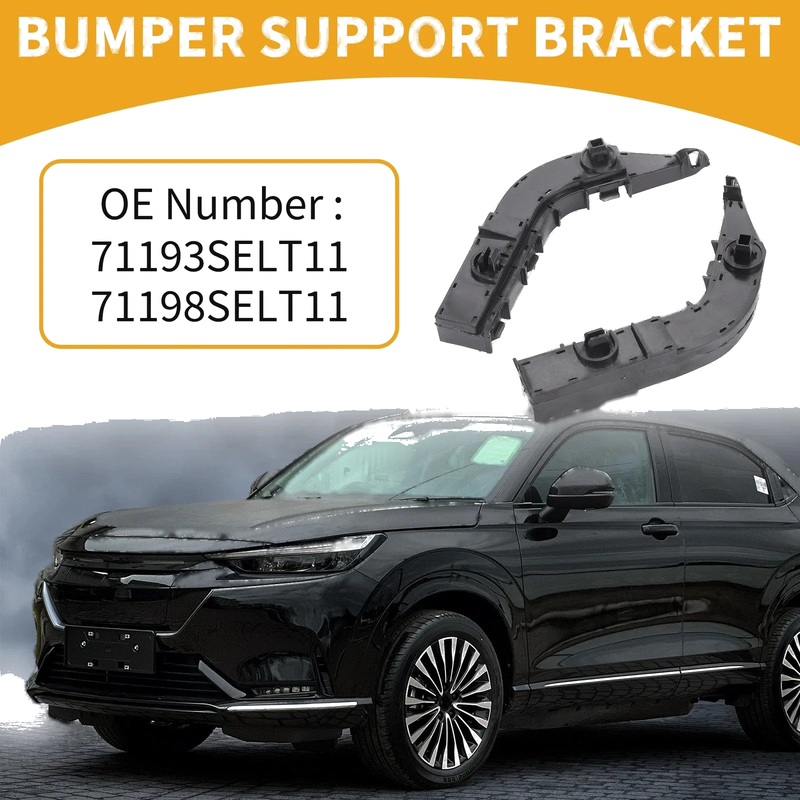 Honda City (2005-2008) - 1 Pair Black Front Bumper Support Bracket